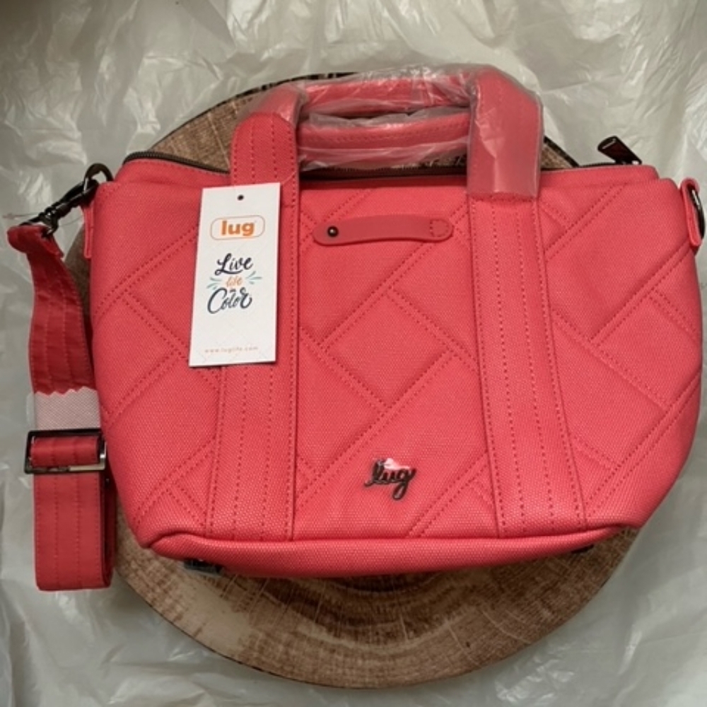 Lug Dory Matte Luxe Watermelon Ice Pop Crossbody with Handles